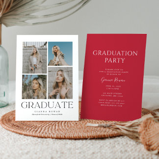 Convite para Fotografia para Graduação de Prestige