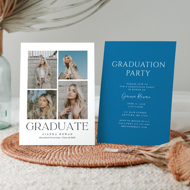 Convite para Fotografia para Graduação de Prestige (Criador carregado)