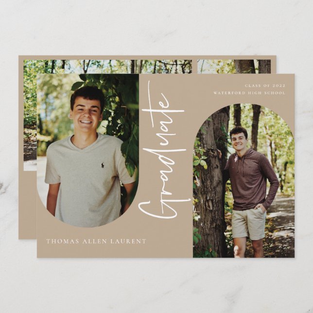 Convite para Fotografias do Frame 4 Arranhado do F (Frente/Verso)