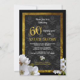 Convite para fotos da Festa de aniversário 60ª Ele
