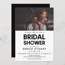 Convite para fotos de Chá de panela minimalista mo