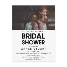 Convite para fotos de Chá de panela minimalista mo