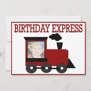 Convite para fotos do Aniversário de criança Expre