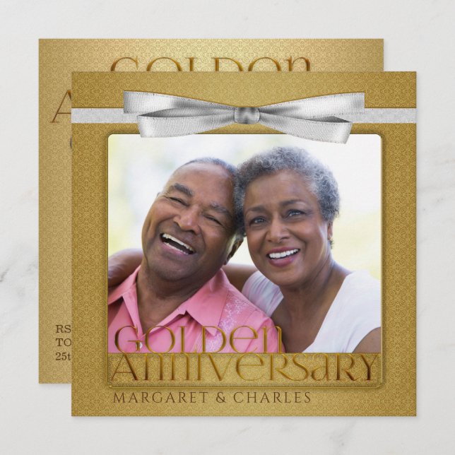 Convite para fotos do Damask no aniversário do Our (Frente/Verso)