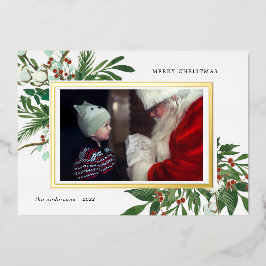 convite para fotos florais de inverno