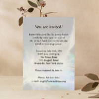 Convite para Fundraiser da Angel Message 2