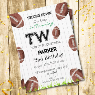 Convite para Futebol do Segundo Ano