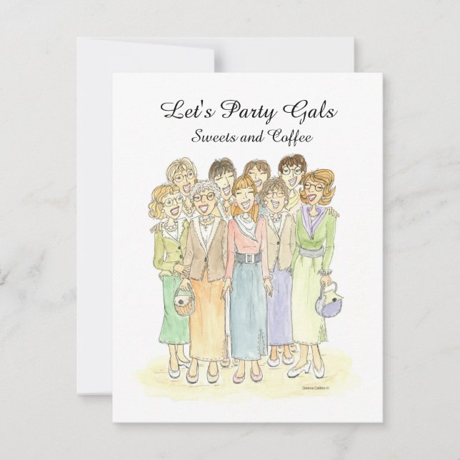 Convite para Gals de Outra Parte (Frente)