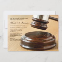 Convite para Gavel e Bloco de Som 2