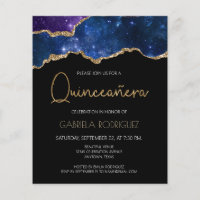 Convite para Geode Quinceañera, de Administração E