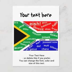 Convite para gírias na África do Sul - Personali
