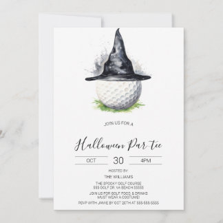 Convite para Golfe de Halloween, Halloween Par-tee