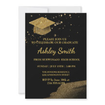 Convite para Graduação Chic Elegante