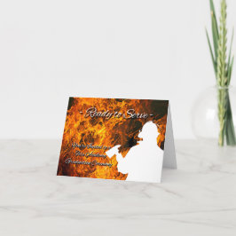 Convite para Graduação da Academia Bombeiro