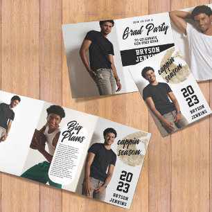 Convite Para Graduação Da Cappin Season Masculine