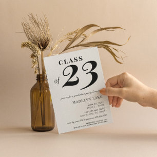 Convite para Graduação da Tipografia Moderna 2023