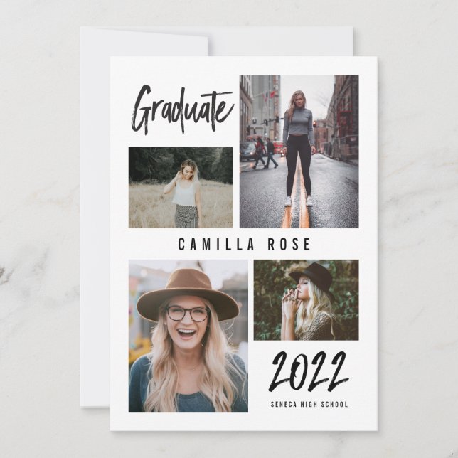 Convite para Graduação de Assinatura de formando (Frente)