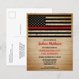 Convite para Graduação de Bombeiros de Orçamento