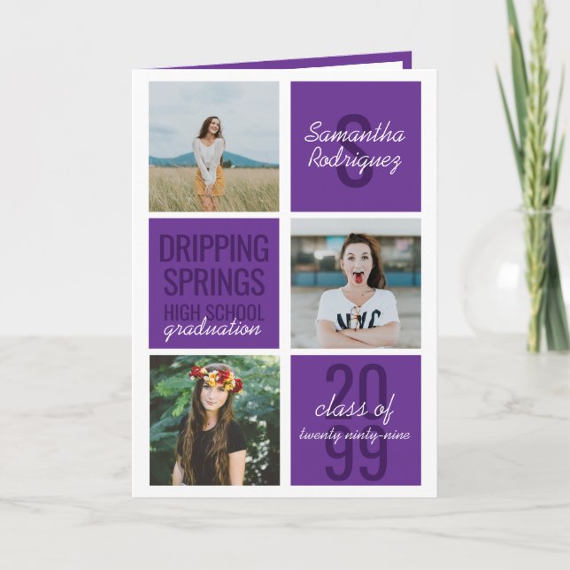 Convite Para Graduação De Caixas Diversas De 4 Fot (Frente)