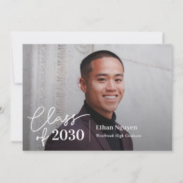 Convite para Graduação de Cores Simplesmente Editá