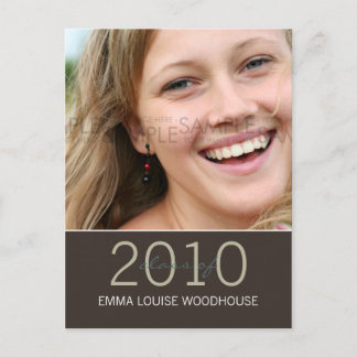 Convite Para Graduação De "Duo" Tan Escuro