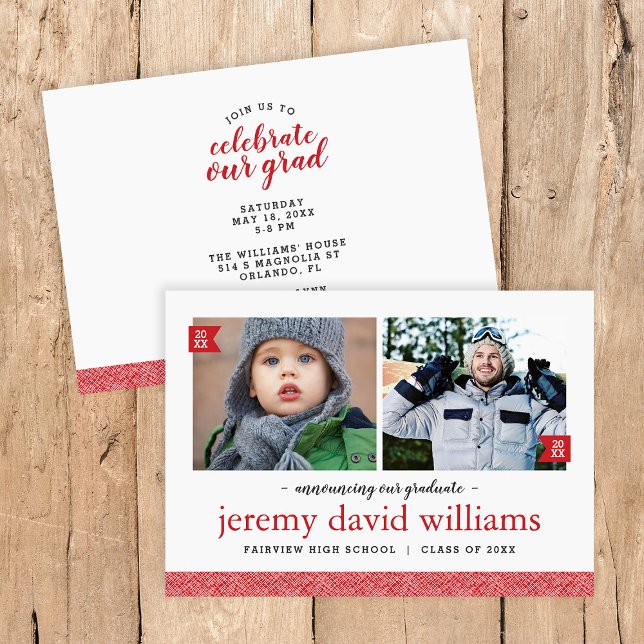 Convite para Graduação de Fotos (Criador carregado)