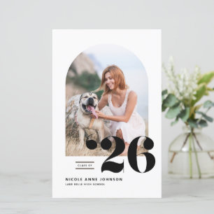 Convite para Graduação de Fotos em Arch 2025 Class