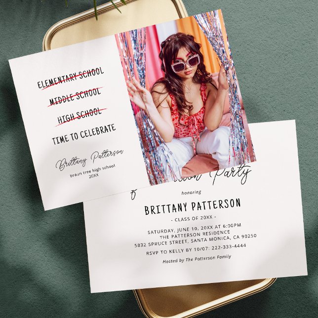 Convite para Graduação de Fotos em Momentos de Eta (Criador carregado)