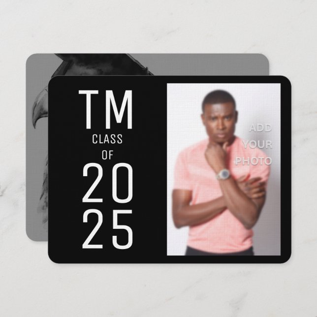 Convite para Graduação de Fotos Legal (Frente/Verso)