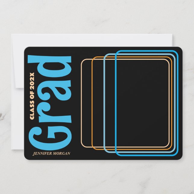 Convite para Graduação de Fotos Retroativa (Frente)