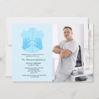 Convite para Graduação de Fotos Terapista Física