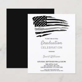 Convite para Graduação de Funcionário Correto de O