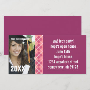 Convite para Graduação de Imagens de Mais velho Ar