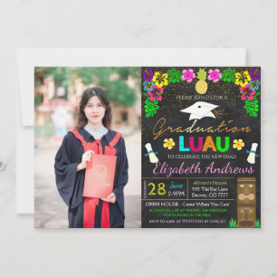 Convite para graduação de Luau
