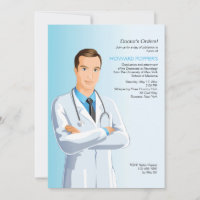 Convite para graduação de médico (M)