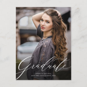 Convite para Graduação de Script de Elegância C