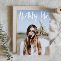 Convite para Graduação de Tipografia de Pincel Bra