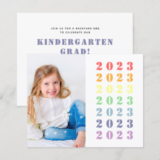 Convite para Graduação do ORÇAMENTO | Foto Rainbow