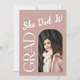 Convite para Graduação em Arch Elegante | Foto per