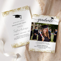 Convite para graduação frente e verso 2023 Script