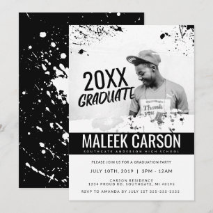 Convite para Graduação Moderna   Convite para Form