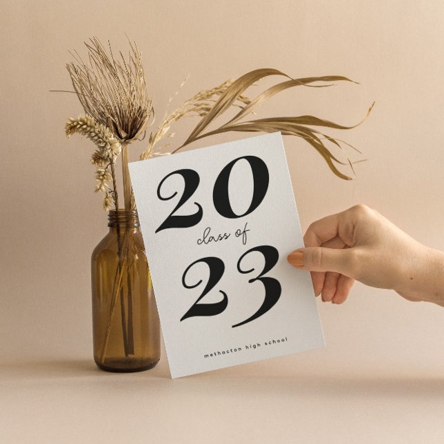 Convite para Graduação Moderna do Modelo de festa  (Criador carregado)