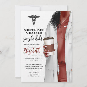 Convite para Graduação na Faculdade de Medicina de