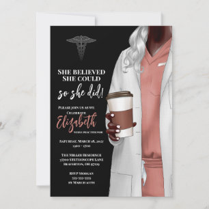 Convite para Graduação na Faculdade de Medicina de