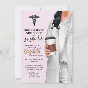 Convite para Graduação na Faculdade de Medicina de