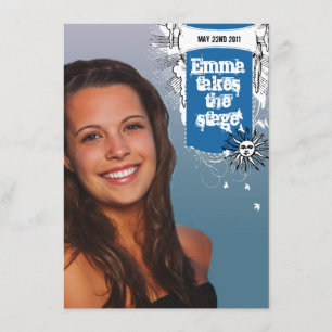 Convite para Graduação no Teatro Musical