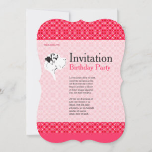 Convite para Grande Danês