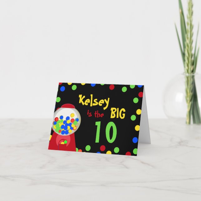 Convite para Grupo de Goma de Bolhas (Frente)