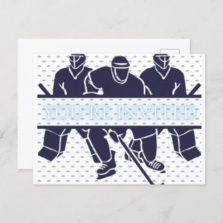 convite para hóquei