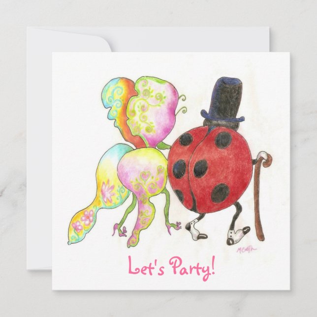 Convite para inseto (Frente)